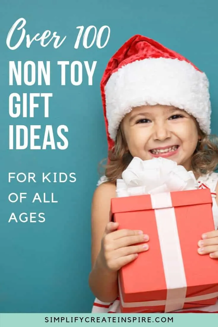 Non-toy gift ideas for kids