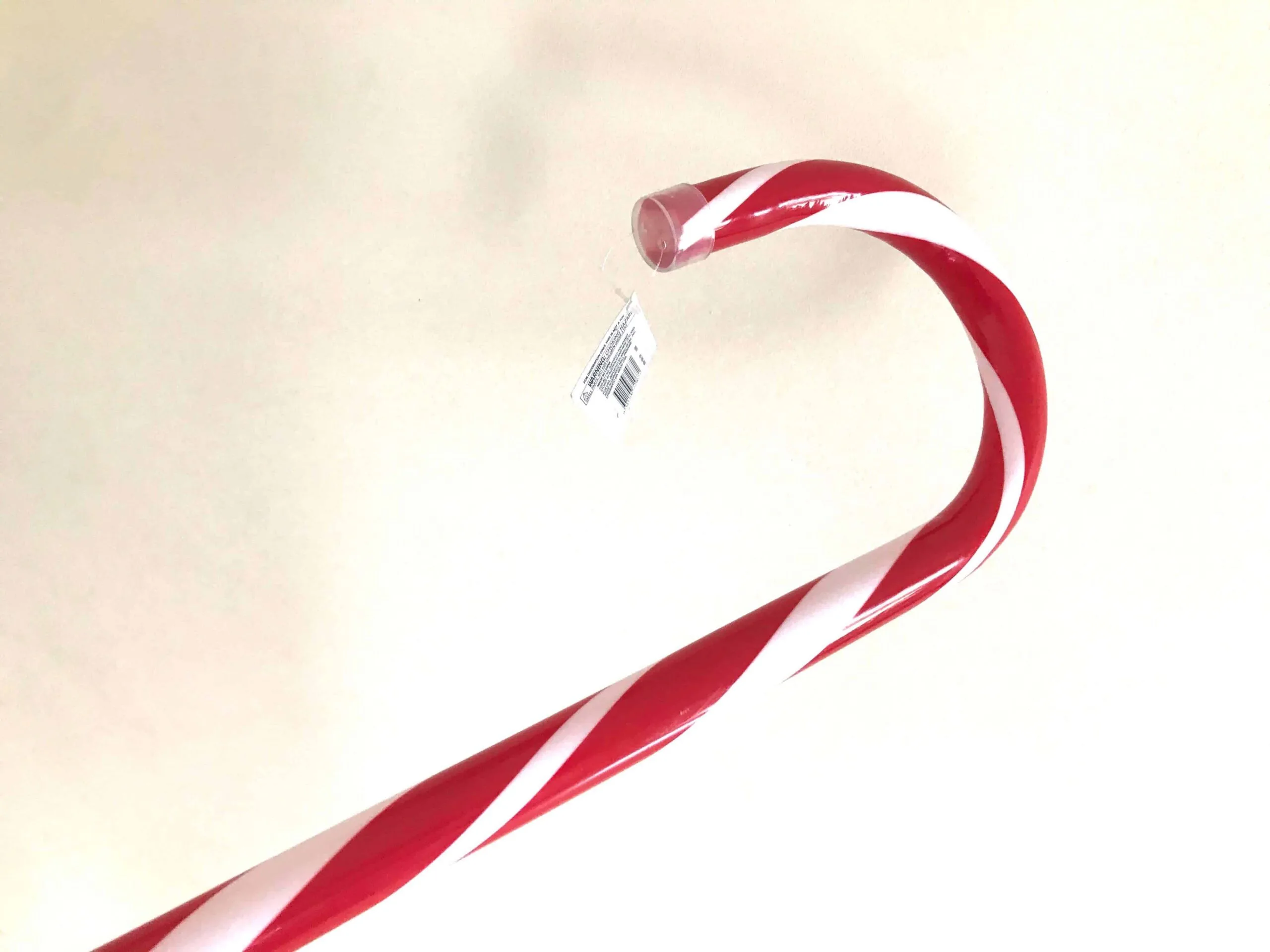 How to make bo peep staff from candy cane garden decoration