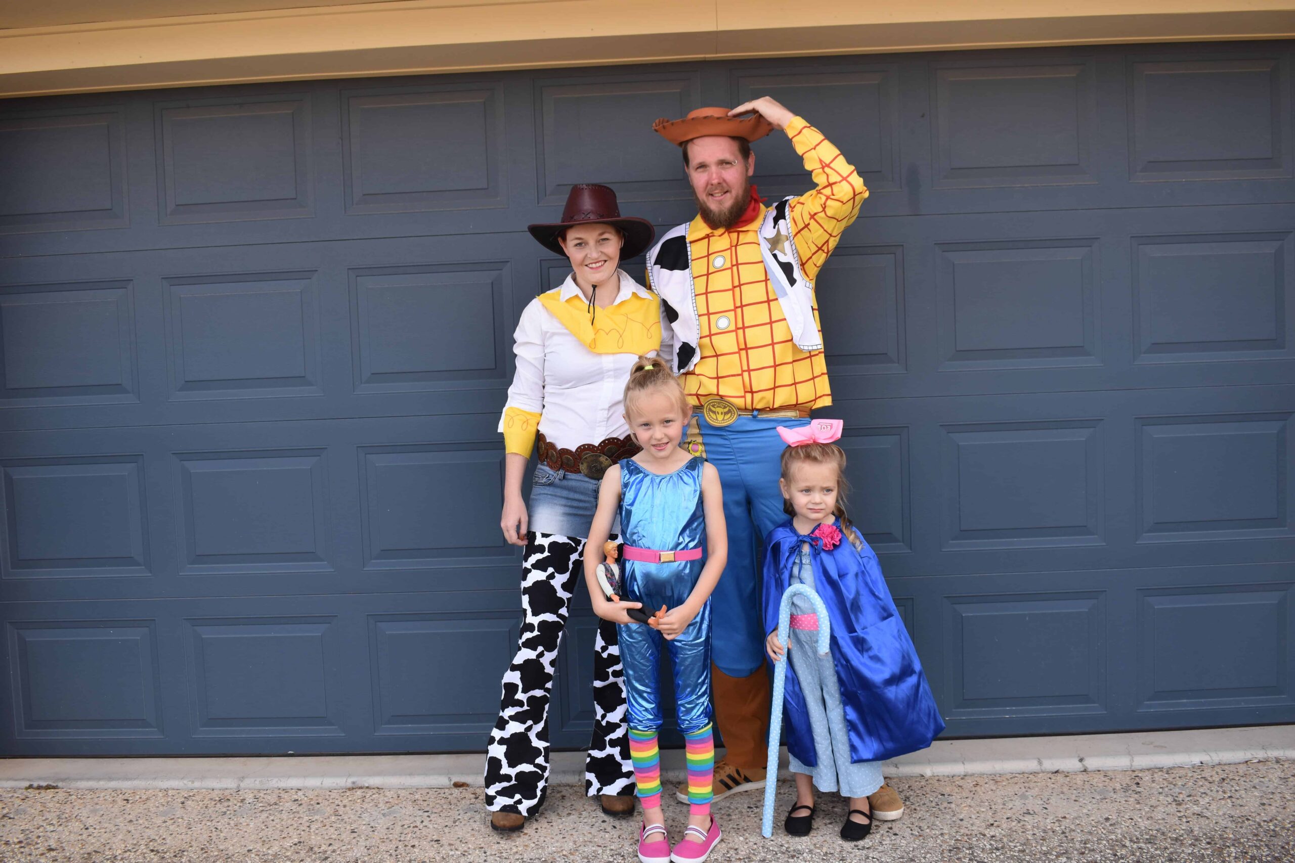 Diy toy story family costume