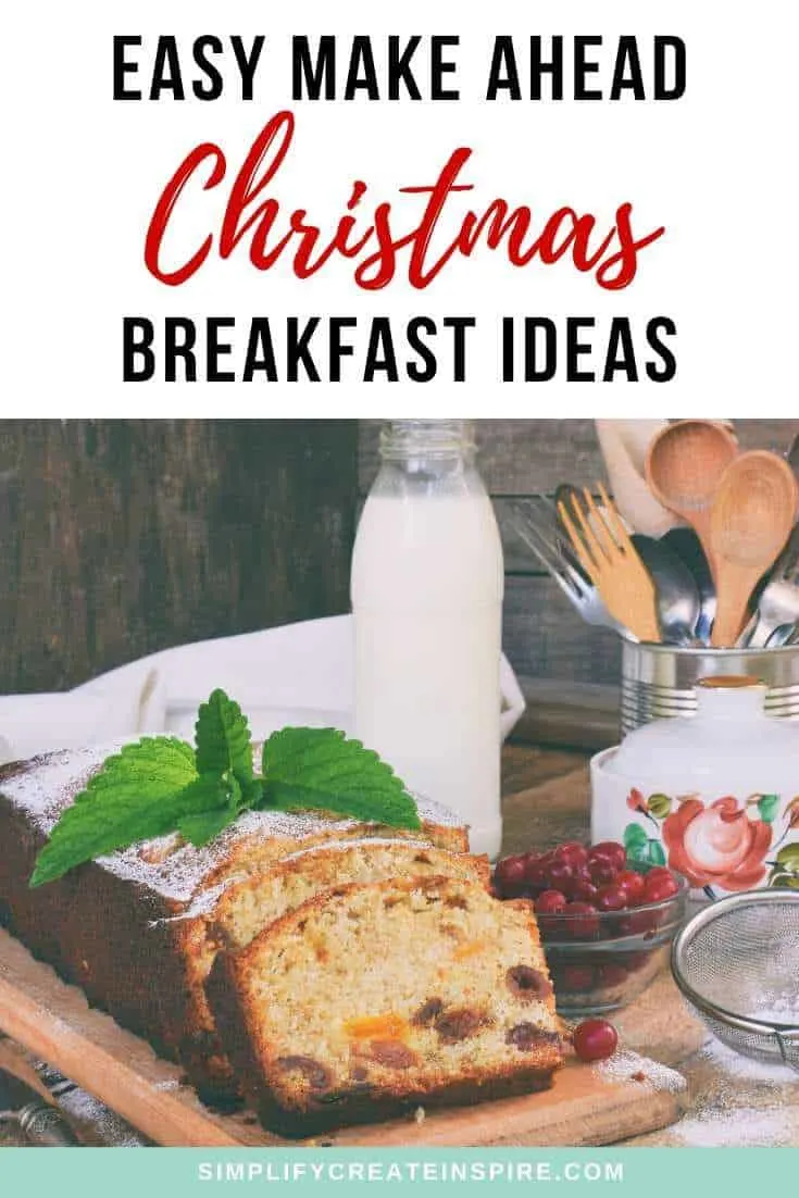 Easy make ahead christmas breakfast recipes ideas