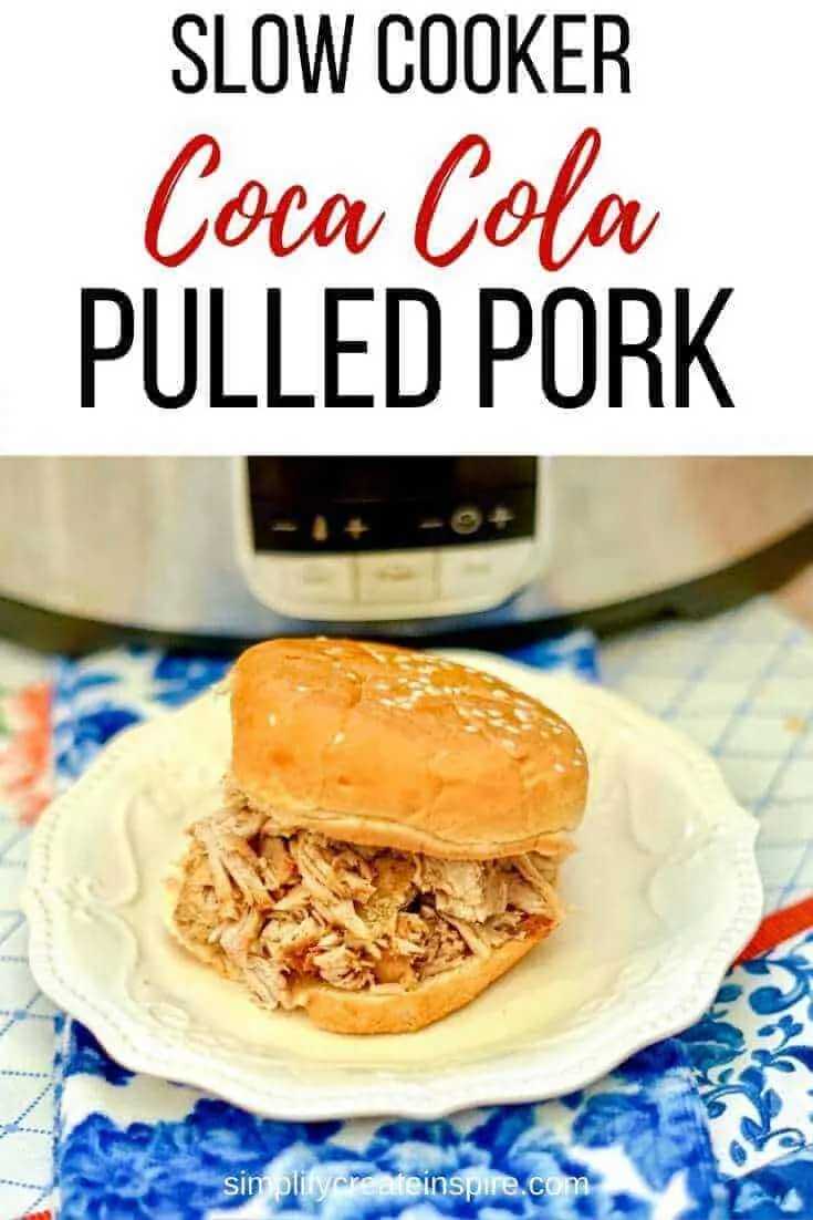 Slow cooker pulled pork with cola