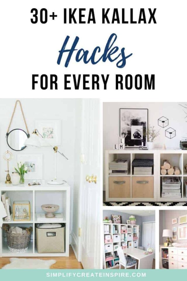 42 Ikea Kallax Ideas & Hacks For Every Room | Simplify Create Inspire