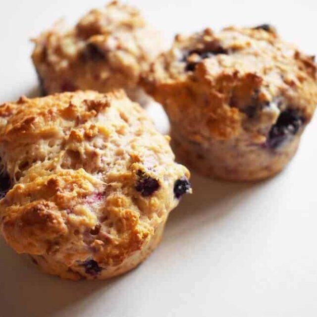 Mixed Berry Muffins With Greek Yogurt