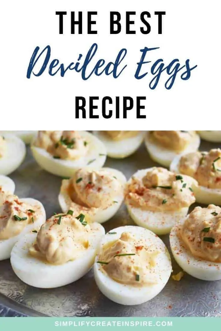 Healthier deviled eggs with greek yogurt