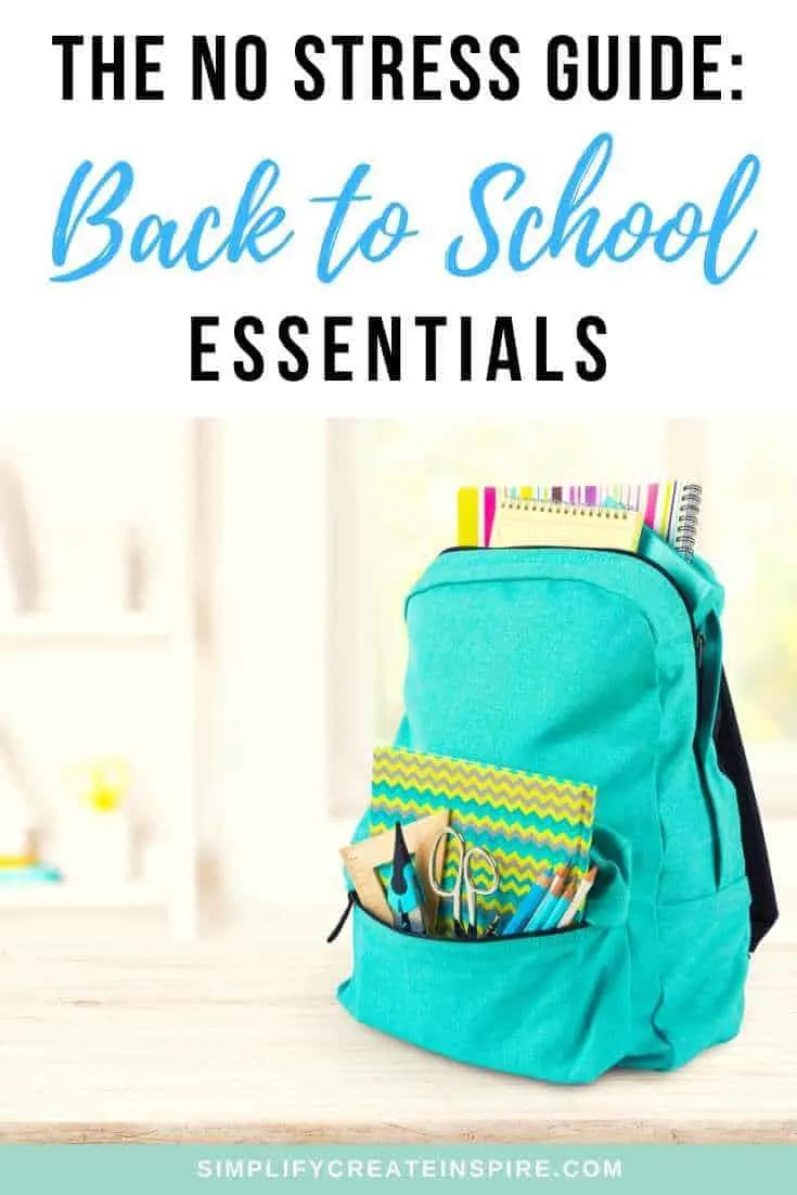 Back to school essentials guide
