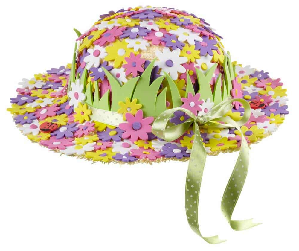 spring easy Easter bonnet idei pentru fete