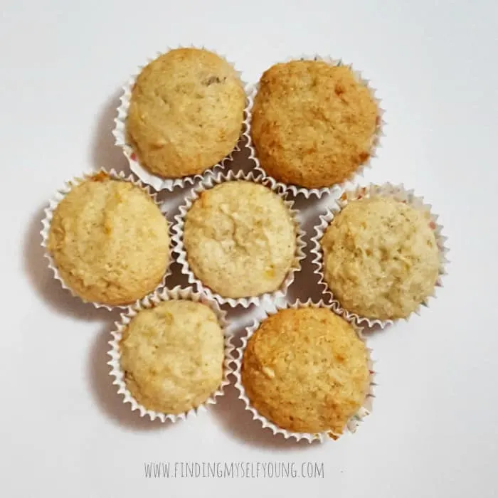 Dairy free banana muffins