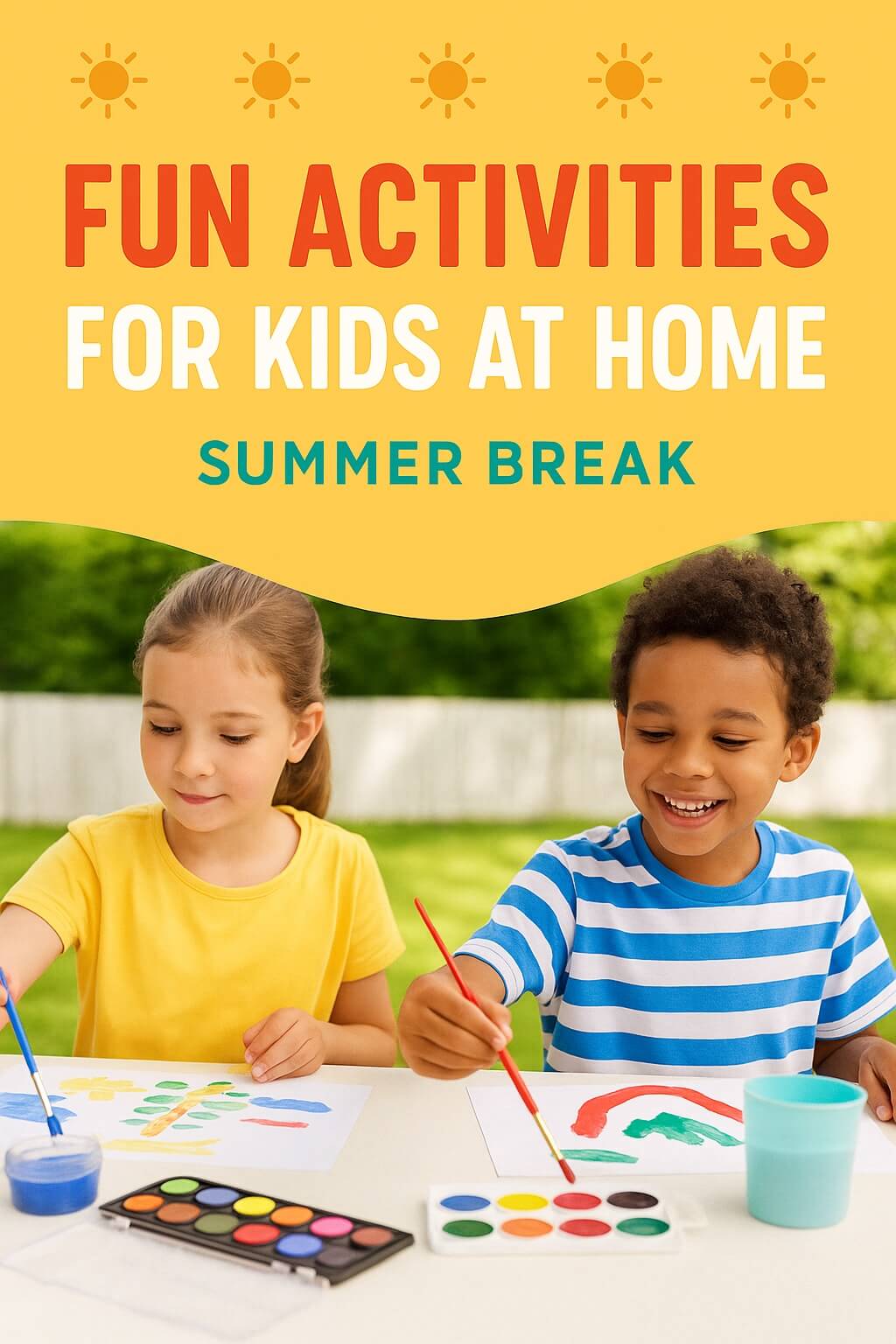 100+ Fun Activities For Kids At Home To Beat The Boredom 51 fun summer break activities for kids at home.