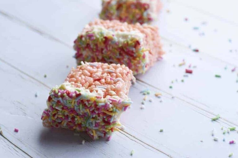 unicorn rice krispie treats