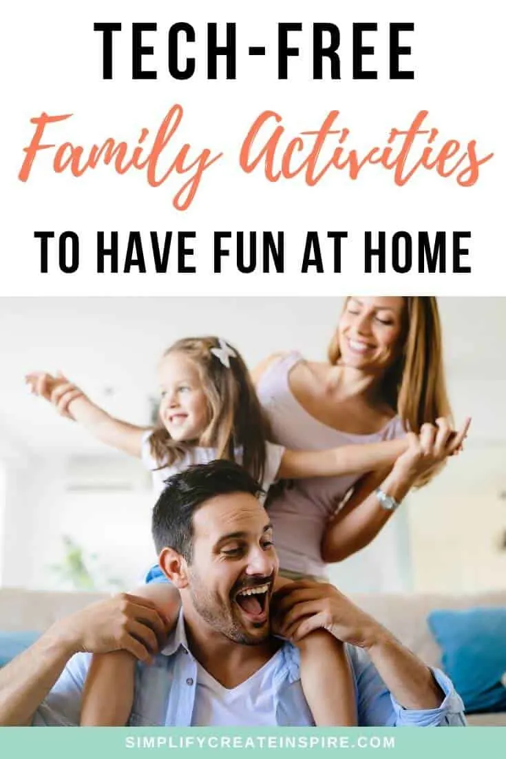 tech free family fun