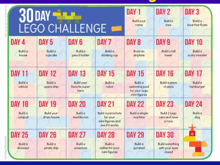 30 day lego challenge