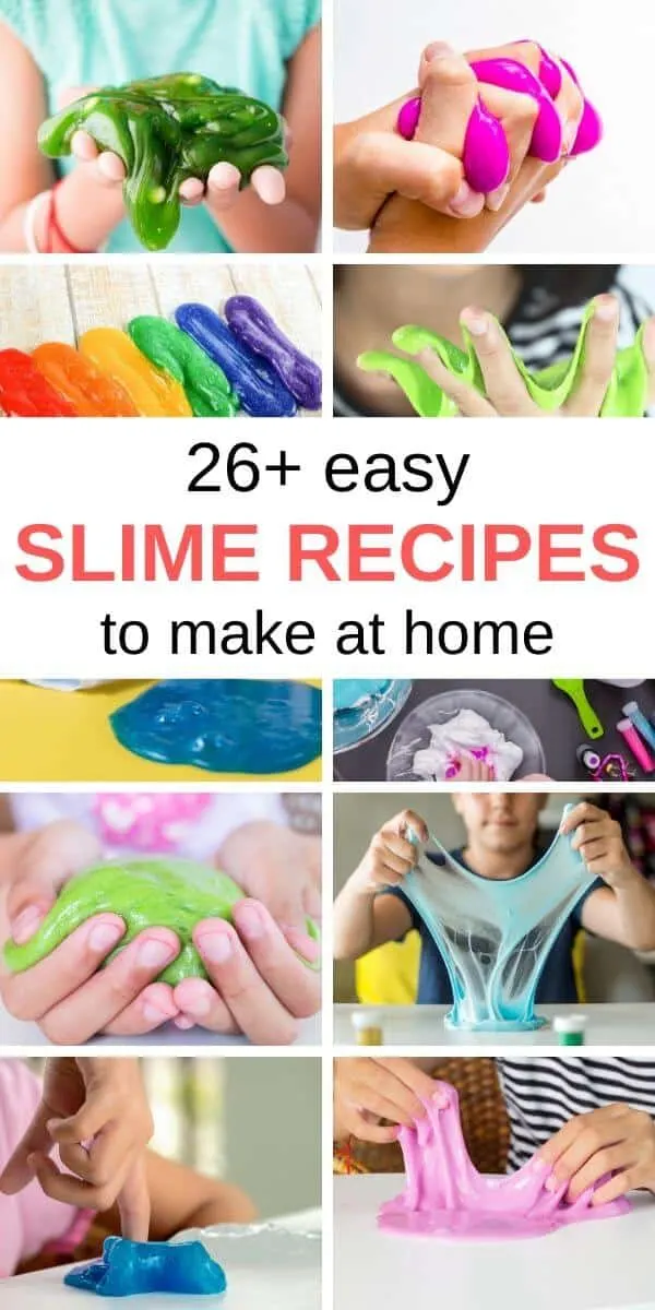 Easy slime recipes to make at home