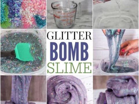 glitter slime