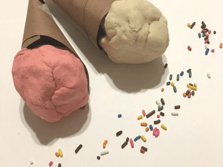 ice cream playdough