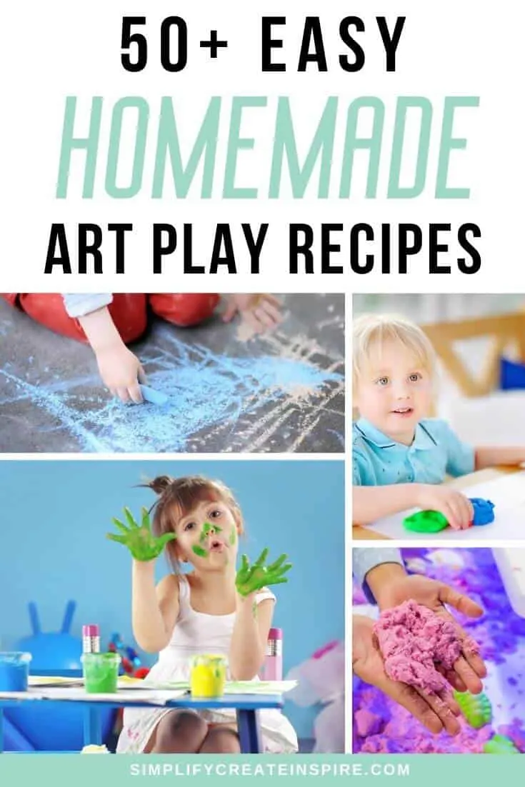 Creative play recipes for home
