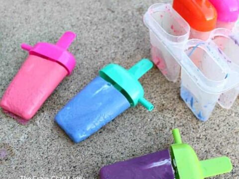popsicle chalk