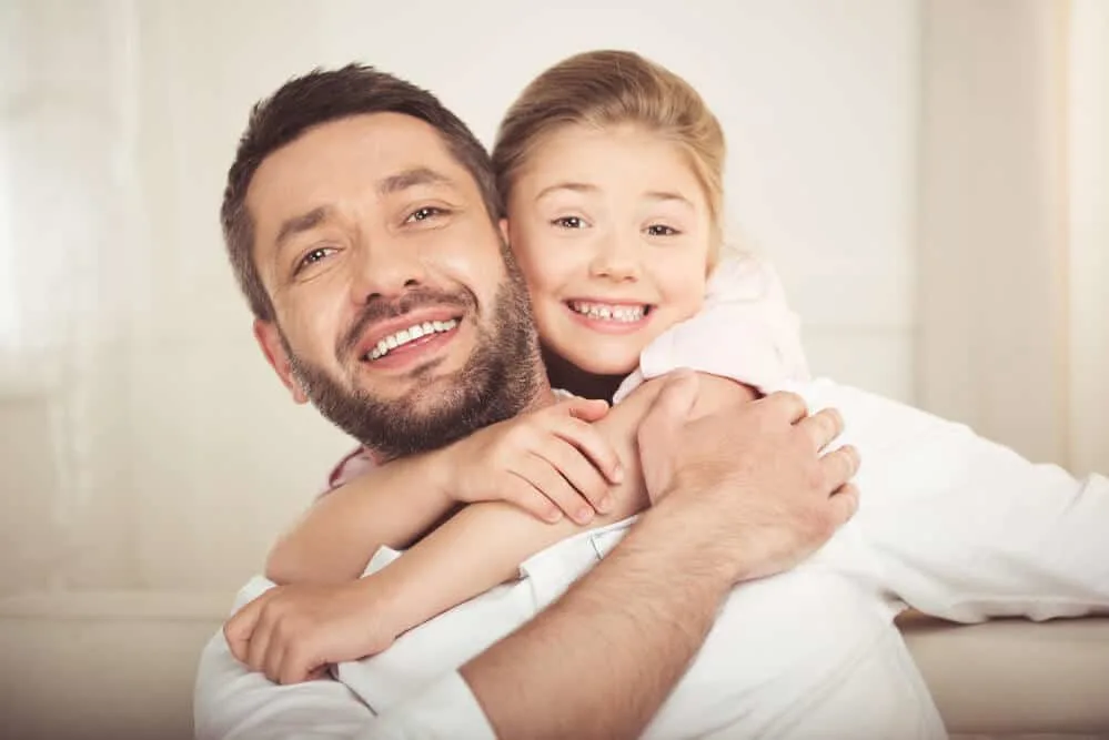 Child with dad