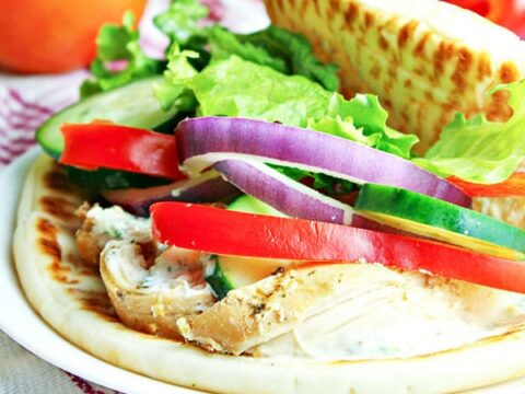 greek chicken gyros