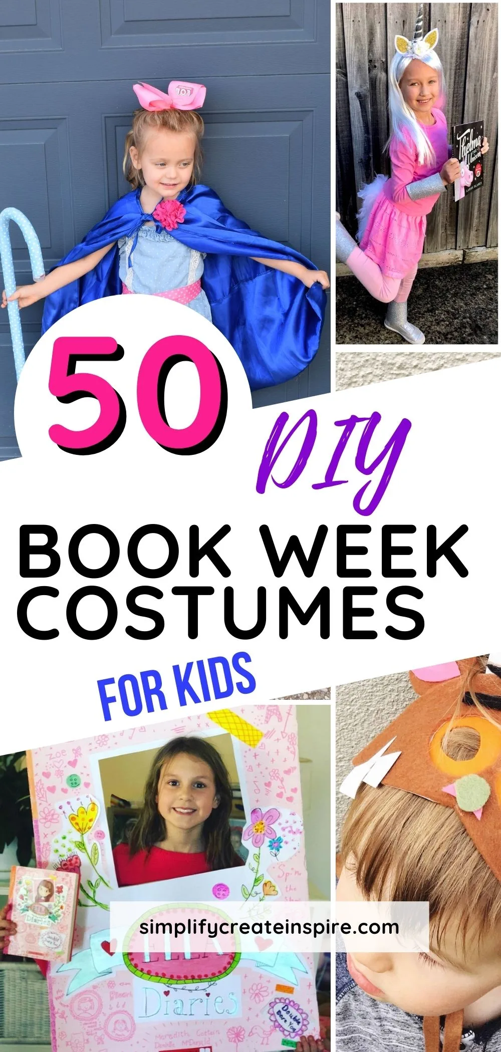 Diy book week costumes