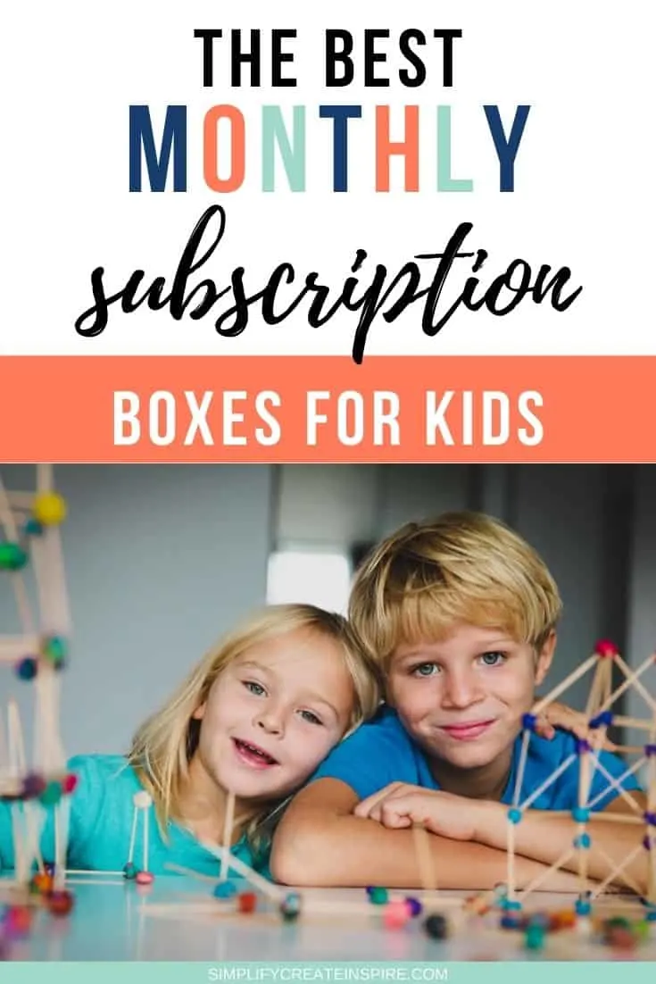 Best kids subscription boxes - monthly activity kits for kids