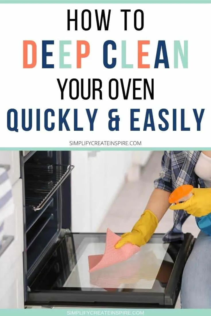 Easy deep clean oven