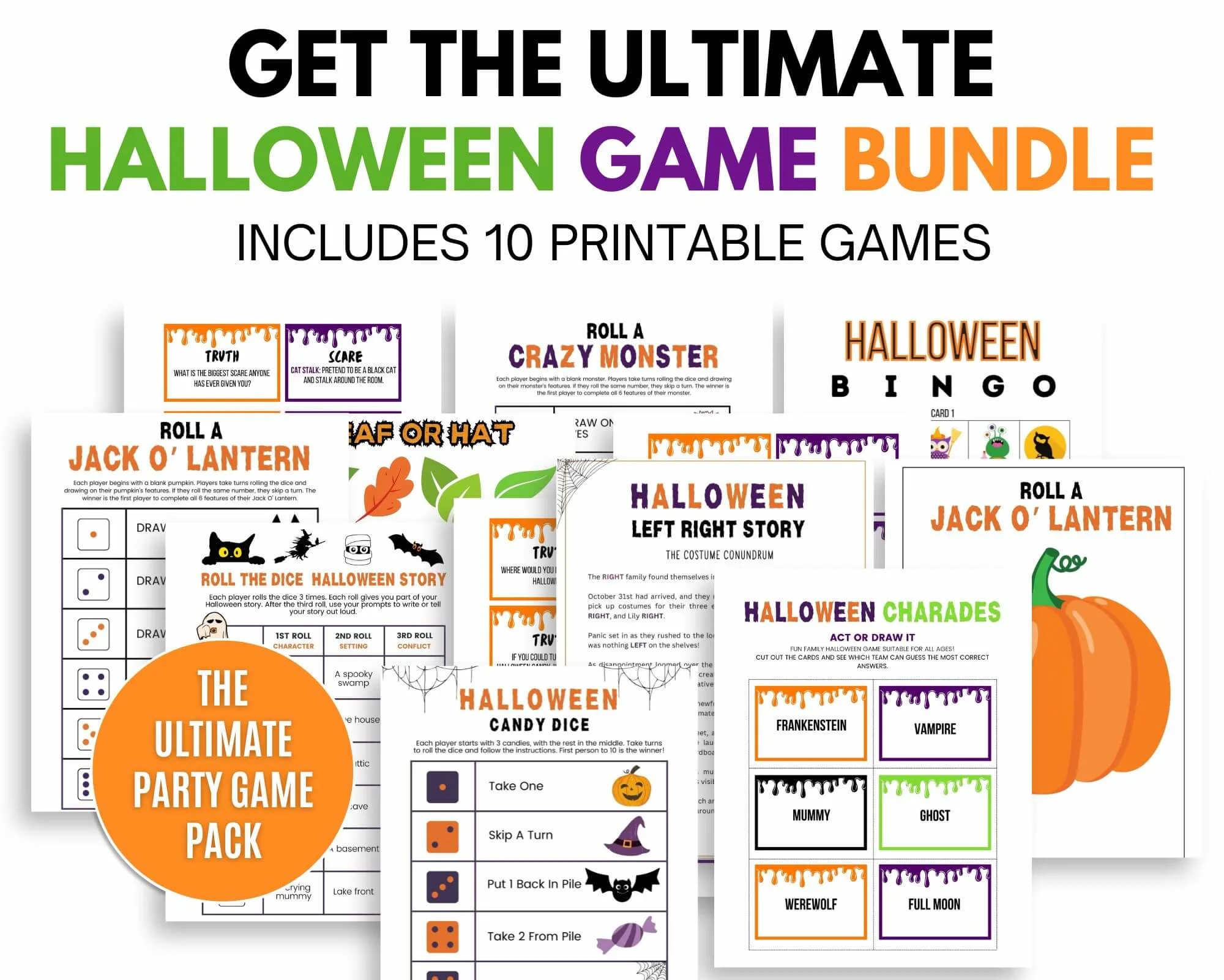 Halloween game bundle sales image