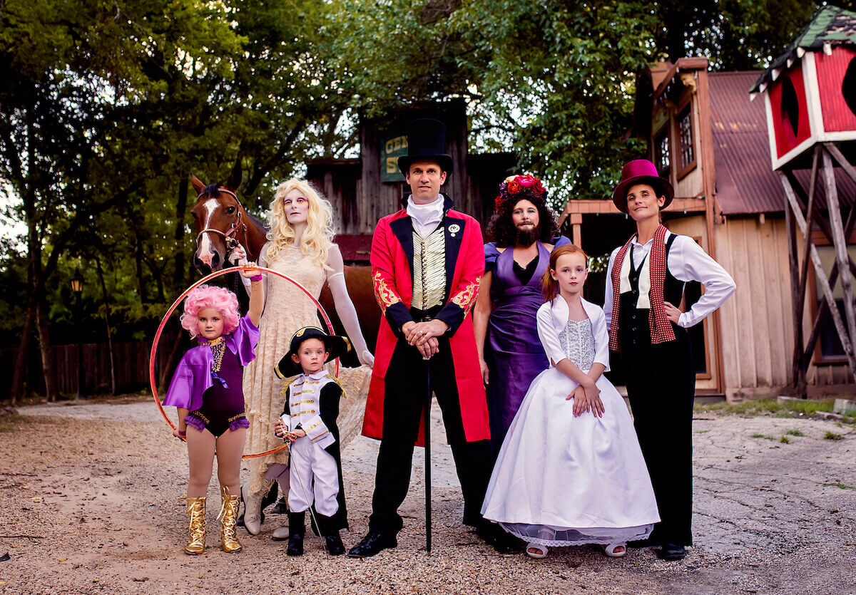 Greatest showman family costume
