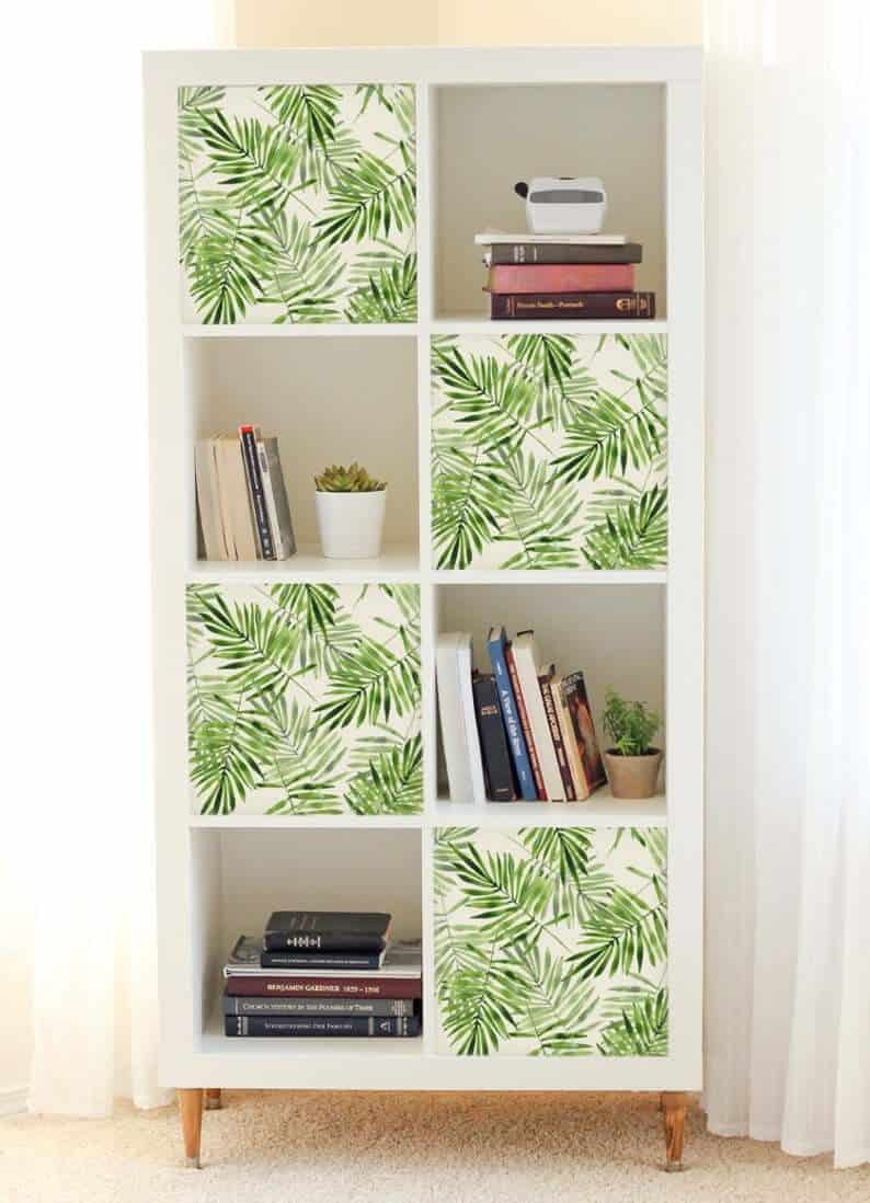 42 Ikea Kallax Ideas & Hacks For Every Room 5 Ikea kallax door decals