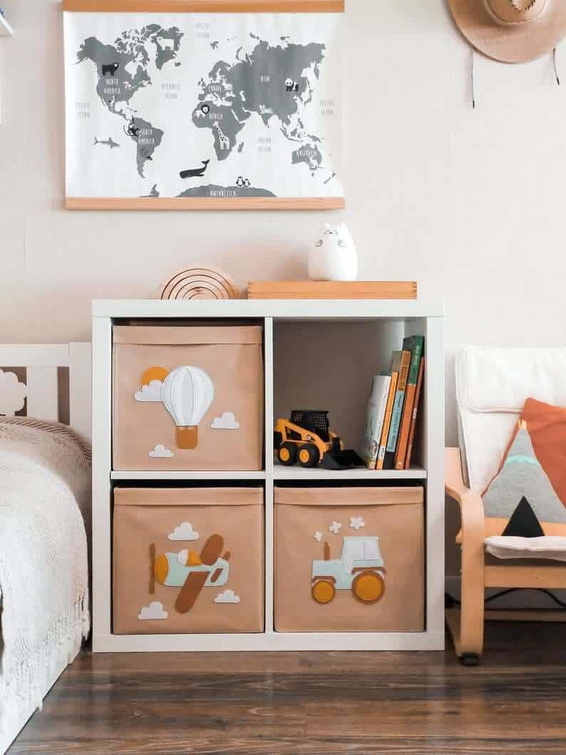 42 Ikea Kallax Ideas & Hacks For Every Room 21 Custom made playroom storage