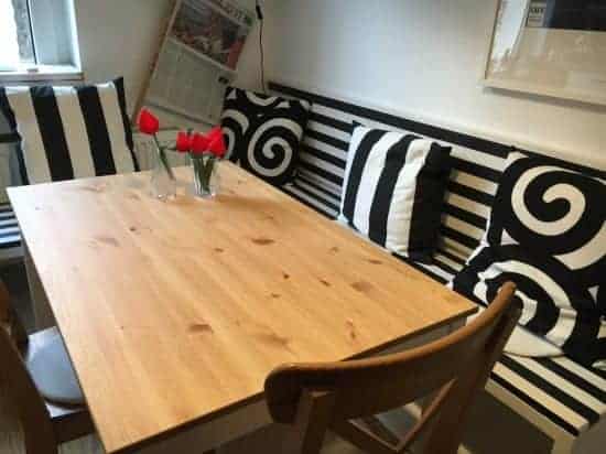 42 Ikea Kallax Ideas & Hacks For Every Room 41 kallax bench seat in dining room