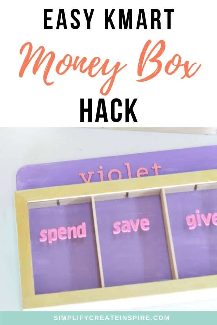 Kmart money box hack