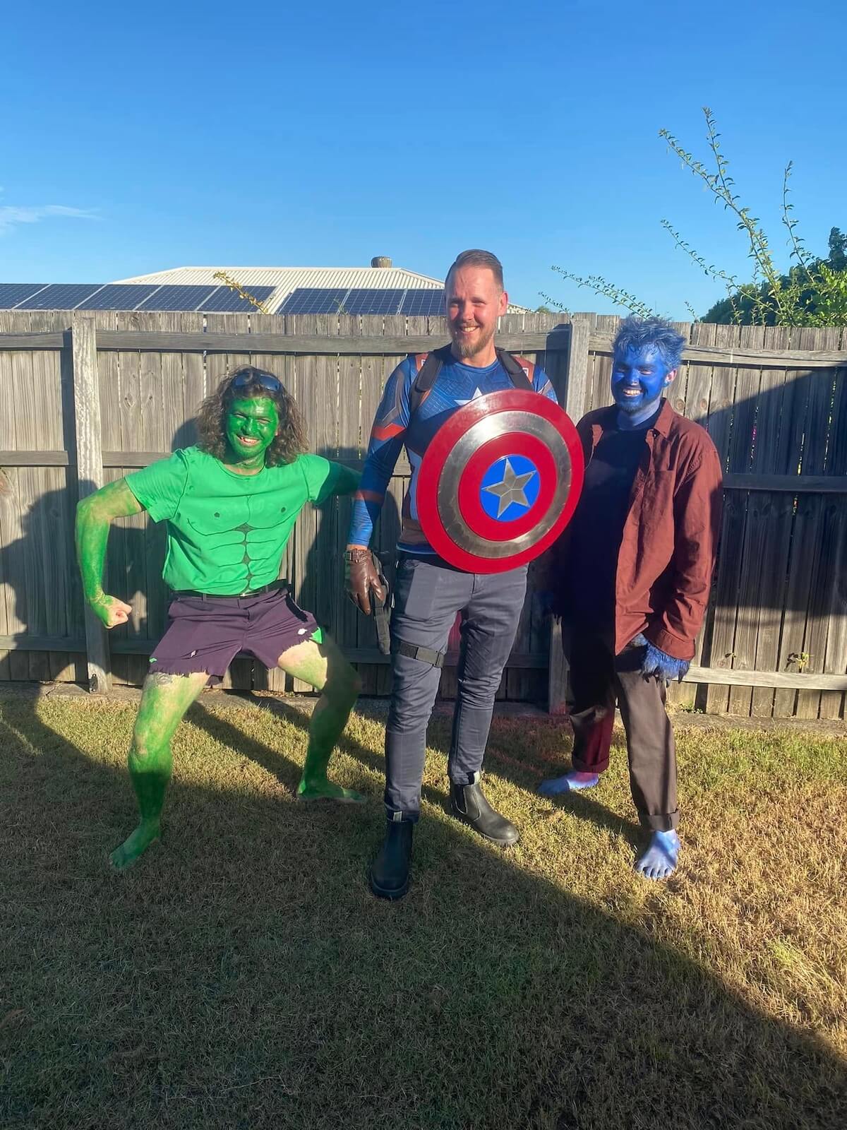 marvel party costumes.