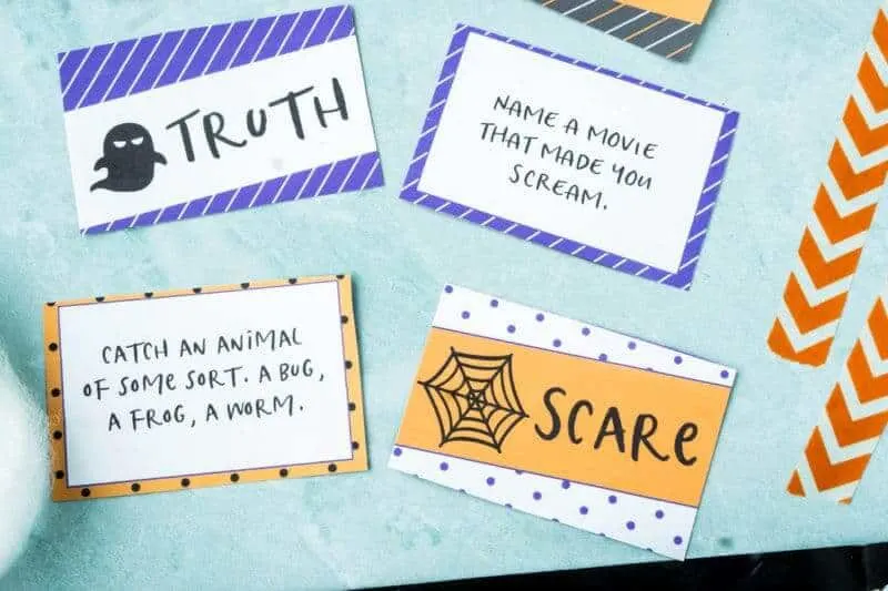 Truth or scare game