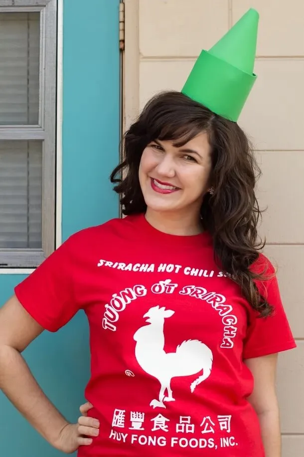 Diy siracha costume