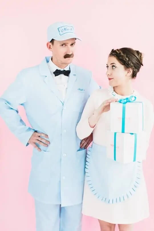 The grand budapest hotel couple costume