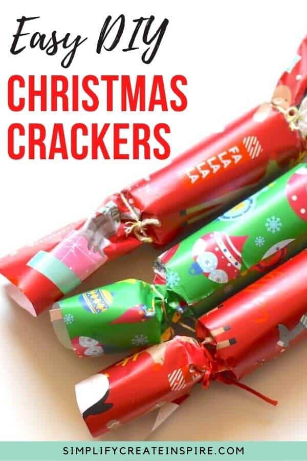 Diy christmas crackers tutorial