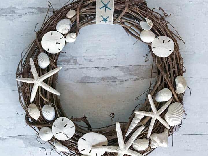 seashell wreath
