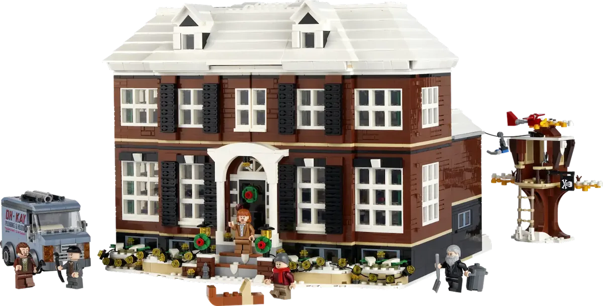 Lego home alone house set.