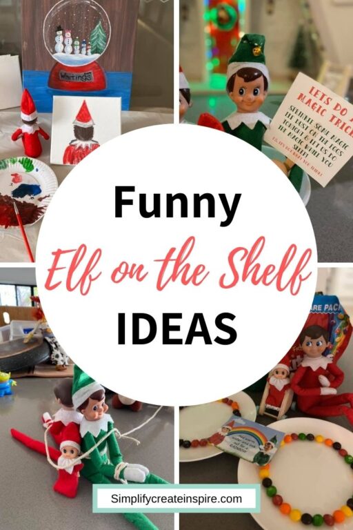 36 Creative Elf On The Shelf Ideas | Simplify Create Inspire