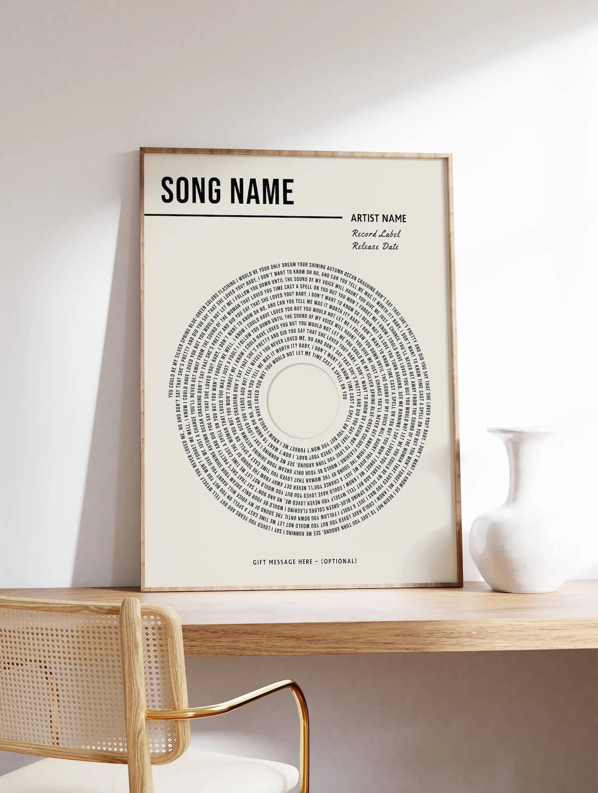 44 Unique Gifts For Men Who Have Everything 58 etsy custom song poster.