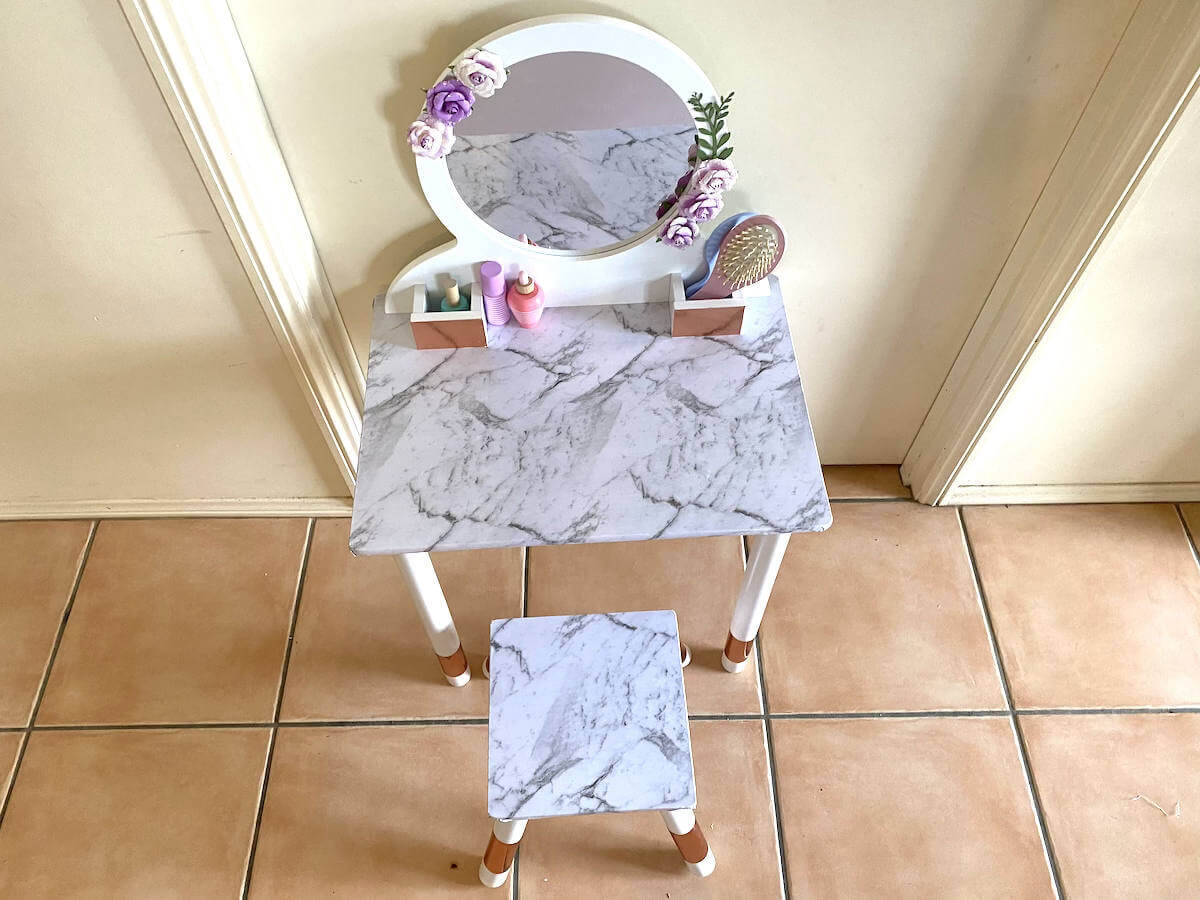 Kmart Vanity Hack With Tutorial Video