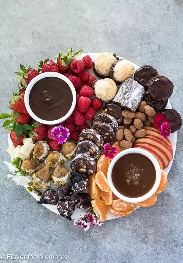 Chocolate dessert charcuterie board