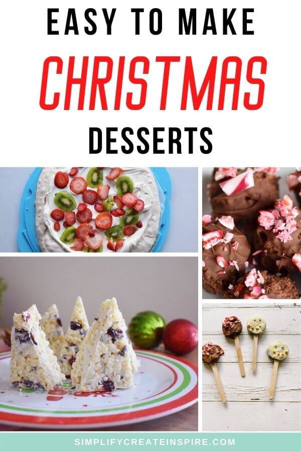Easy christmas dessert recipes