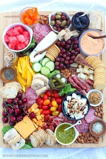 23 Awesome Grazing Platter & Charcuterie Board Ideas