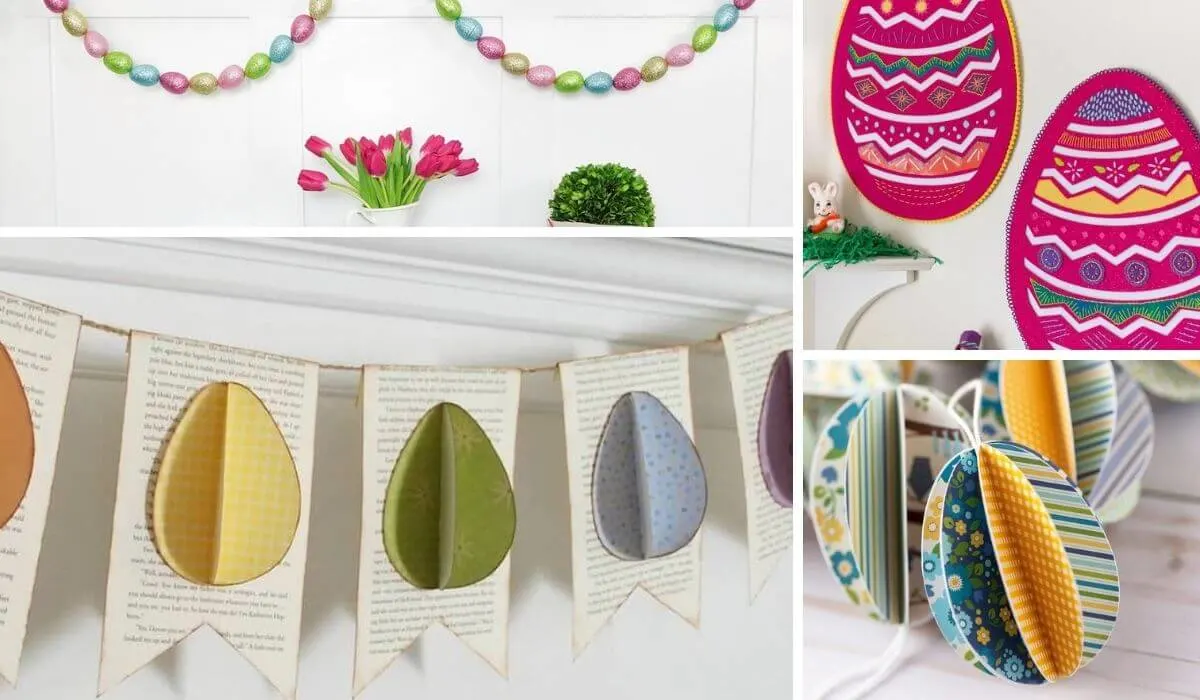 Hanging easter decor for your home