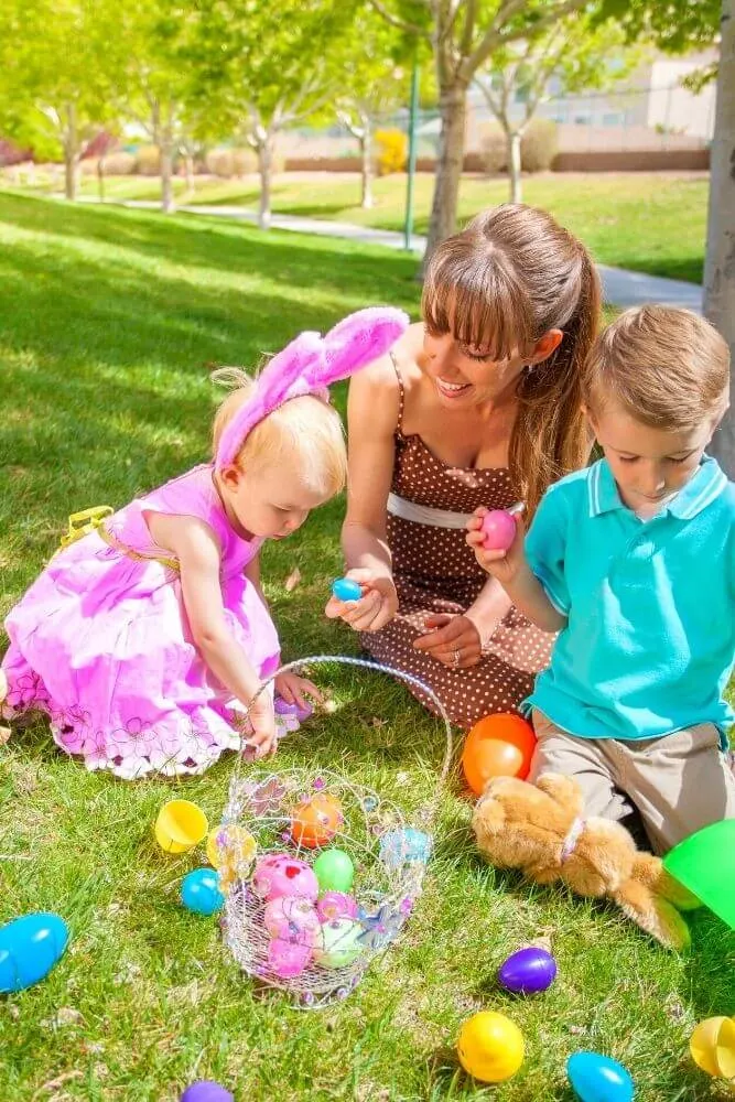 Easter egg hunt ideas for toddlers