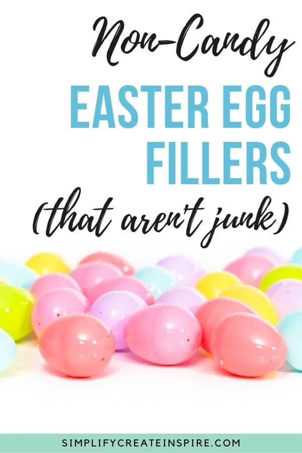 Non-candy easter egg fillers that aren't junk