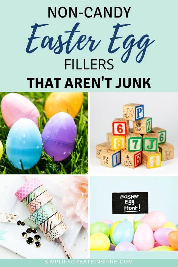 non-candy easter egg fillers that aren't junk