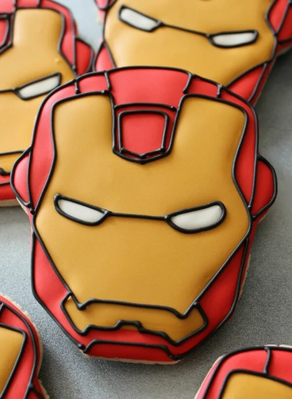 Iron man cookies