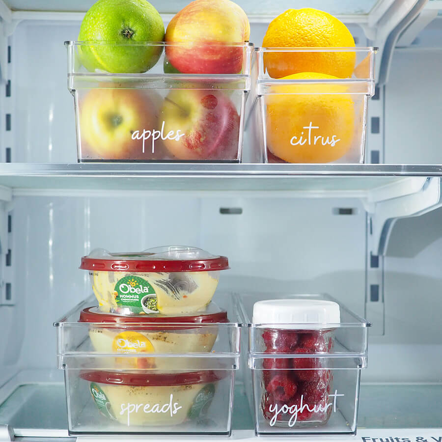 fridge labels